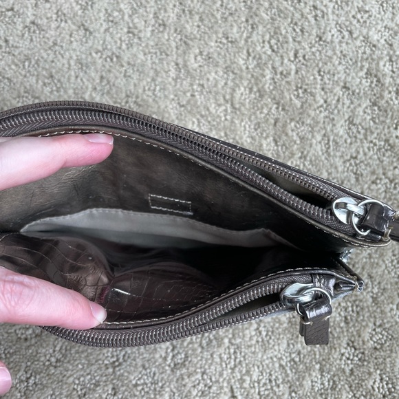 Live Love Loft Silver Glittery Pouch - Picture 5 of 8